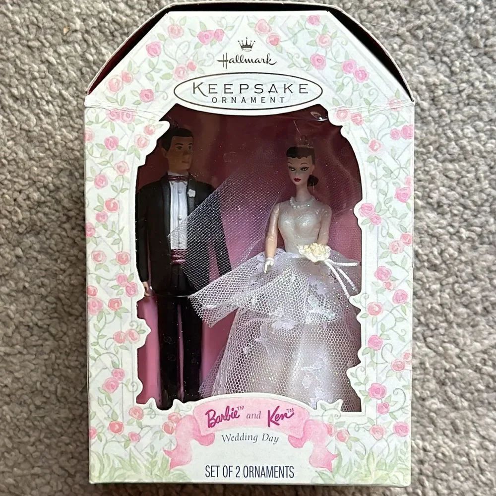 Hallmark Keepsake Ornaments: Barbie and Ken Wedding Day!